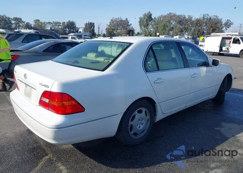 2001 Lexus Ls 430 z USA, uszkodzony, nr VIN JTHBN30F310042792